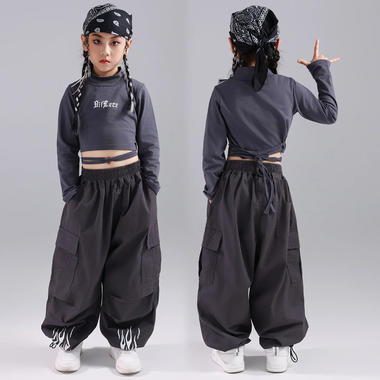 2025 детские танцевальные костюмы в стиле хип-хоп для девочек, укороченные топы с длинными рукавами, свободные брюки, одежда Kpop, одежда для джазовых выступлений DQS21186
2025 детские танцевальные костюмы в стиле хип-хоп для девочек, укороченные топы с длинными рукавами, свободные брюки, одежда Kpop, одежда для джазовых выступлений DQS21186