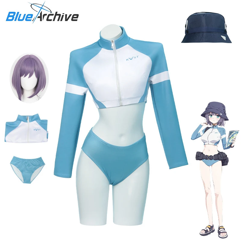 Anime Sorai Saki Cosplay Game Blue Archive Costume Summer Uniform Swimsuit Hot Girls Y2k Streetwear Wigs Jirai Kei Customized
Anime Sorai Saki Cosplay Game Blue Archive Costume Summer Uniform Swimsuit Hot Girls Y2k Streetwear Wigs Jirai Kei Customized