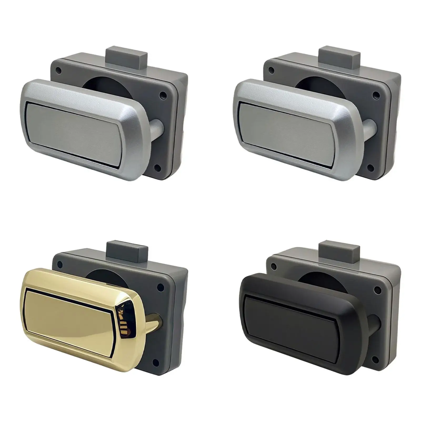 RV Cabinet Door Lock Cabinet Latch Lock Replacement Sturdy Door Lock Keyless Cupboard Locks for Motorhome Yachts
RV Cabinet Door Lock Cabinet Latch Lock Replacement Sturdy Door Lock Keyless Cupboard Locks for Motorhome Yachts