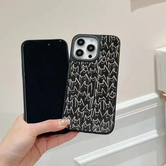 Cartoon Cat Dinosuar Mirror Surface MagSafe Phone Case Cover for iPhone 11 12 13 14 15 16 Pro Max Case for iPhone 16 Pro Max
Cartoon Cat Dinosuar Mirror Surface MagSafe Phone Case Cover for iPhone 11 12 13 14 15 16 Pro Max Case for iPhone 16 Pro Max