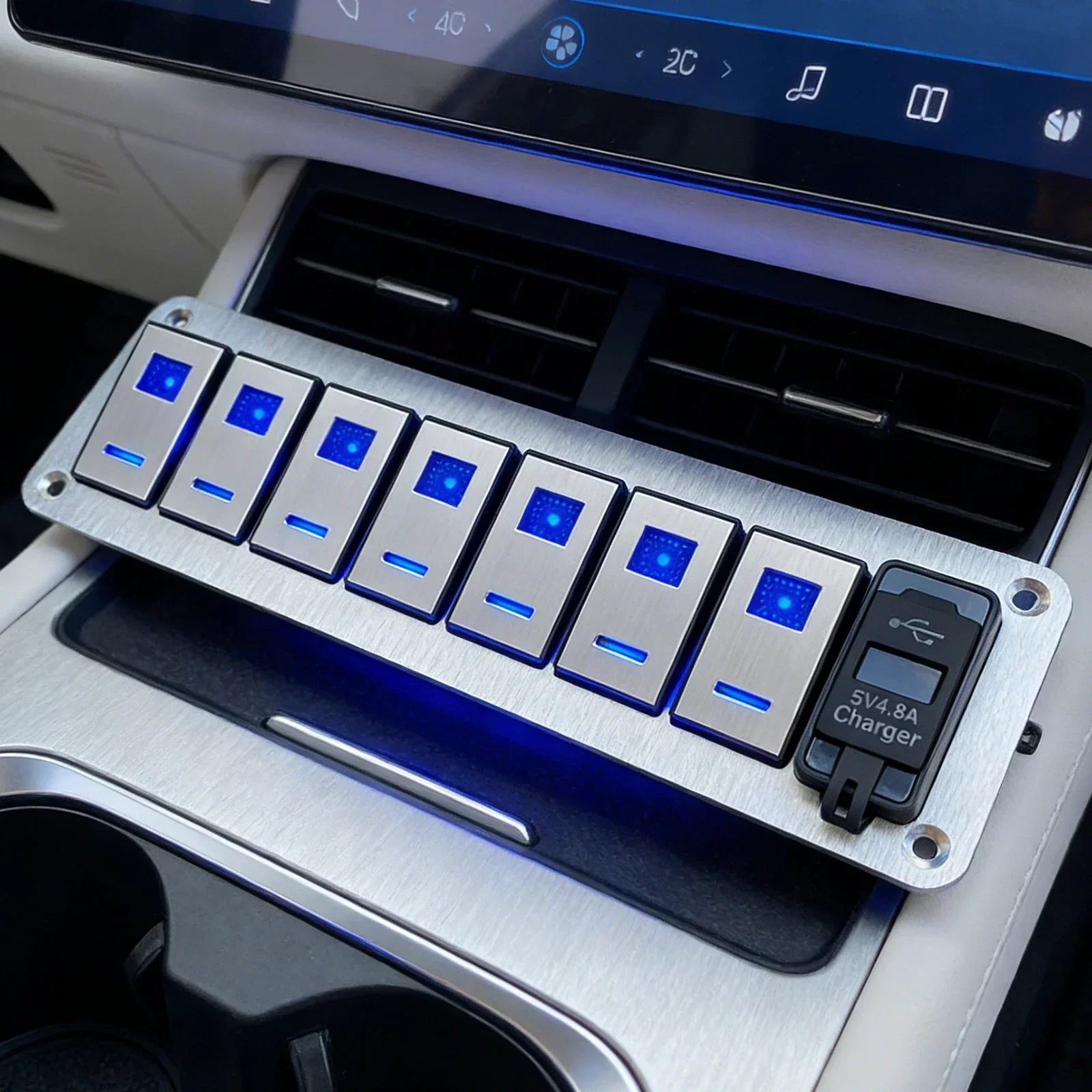 USB Rocker Switch Panel For Jeep Boat Marine Car 12V 24V Waterproof On-Off 5pin 12v Led Panel Switch With Sticker Set
USB Rocker Switch Panel For Jeep Boat Marine Car 12V 24V Waterproof On-Off 5pin 12v Led Panel Switch With Sticker Set