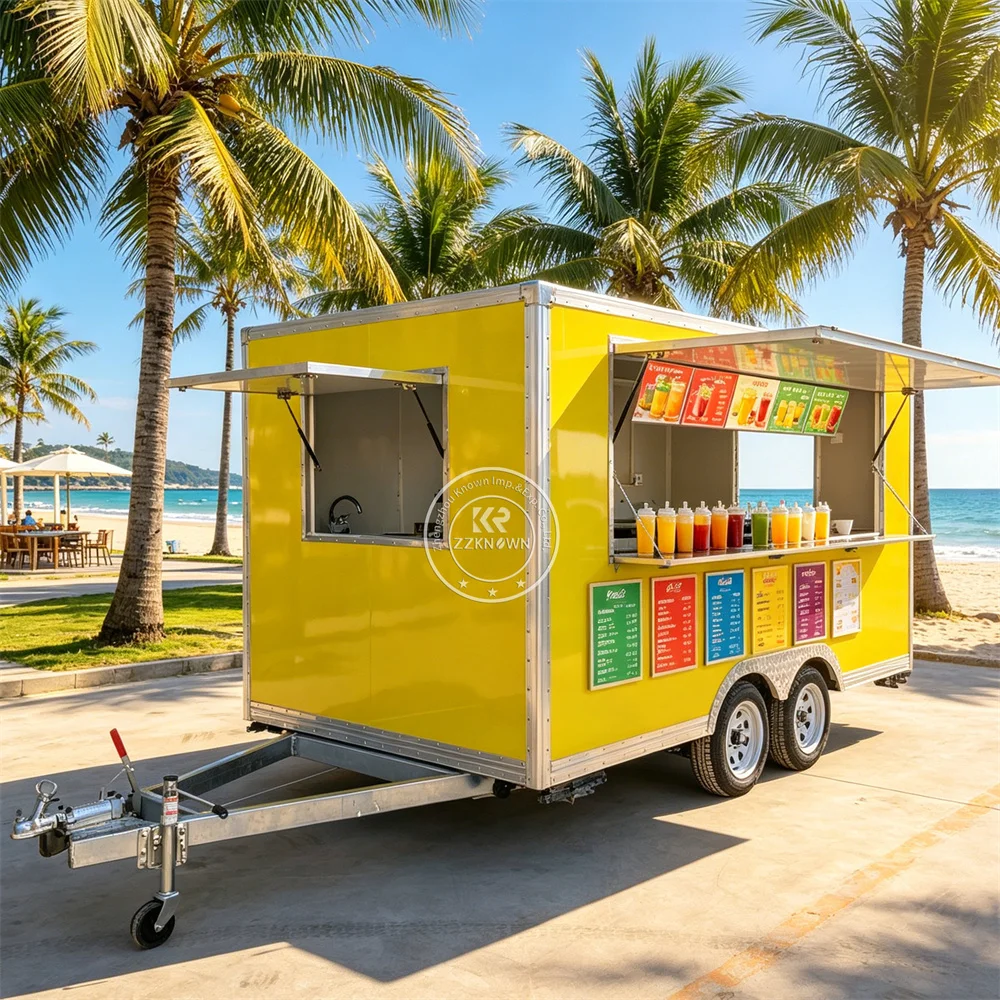 Commercial Mobile Food Truck Outdoor Portable Kitchen Trailer Street Coffee Juice Ice Cream Cart Food Trailer Fully Equipped
Commercial Mobile Food Truck Outdoor Portable Kitchen Trailer Street Coffee Juice Ice Cream Cart Food Trailer Fully Equipped