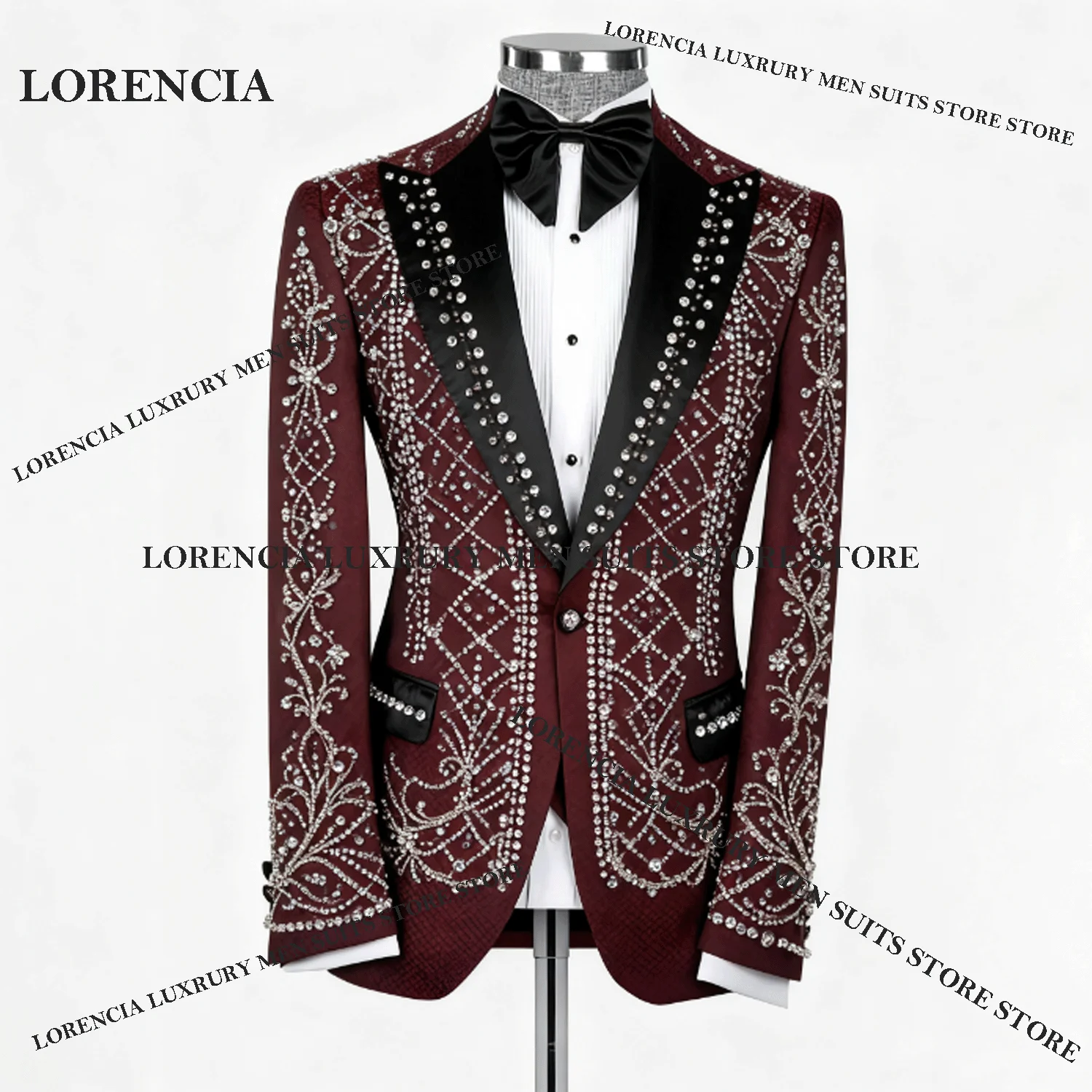 Блестящие мужские костюмы с бриллиантовым дизайном по индивидуальному заказу, модные свадебные смокинги, красивые тонкие Ropa hombre, комплекты из 3 предметов, мужские пиджаки для жениха
Блестящие мужские костюмы с бриллиантовым дизайном по индивидуальному заказу, модные свадебные смокинги, красивые тонкие Ropa hombre, комплекты из 3 предметов, мужские пиджаки для жениха