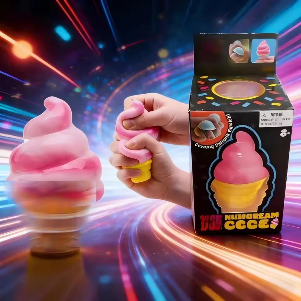 Cream Shaped Decompression Needoh Nice Cream Cone Surprise Stress Relief Squeeze Party Gifts Ornaments
Cream Shaped Decompression Needoh Nice Cream Cone Surprise Stress Relief Squeeze Party Gifts Ornaments