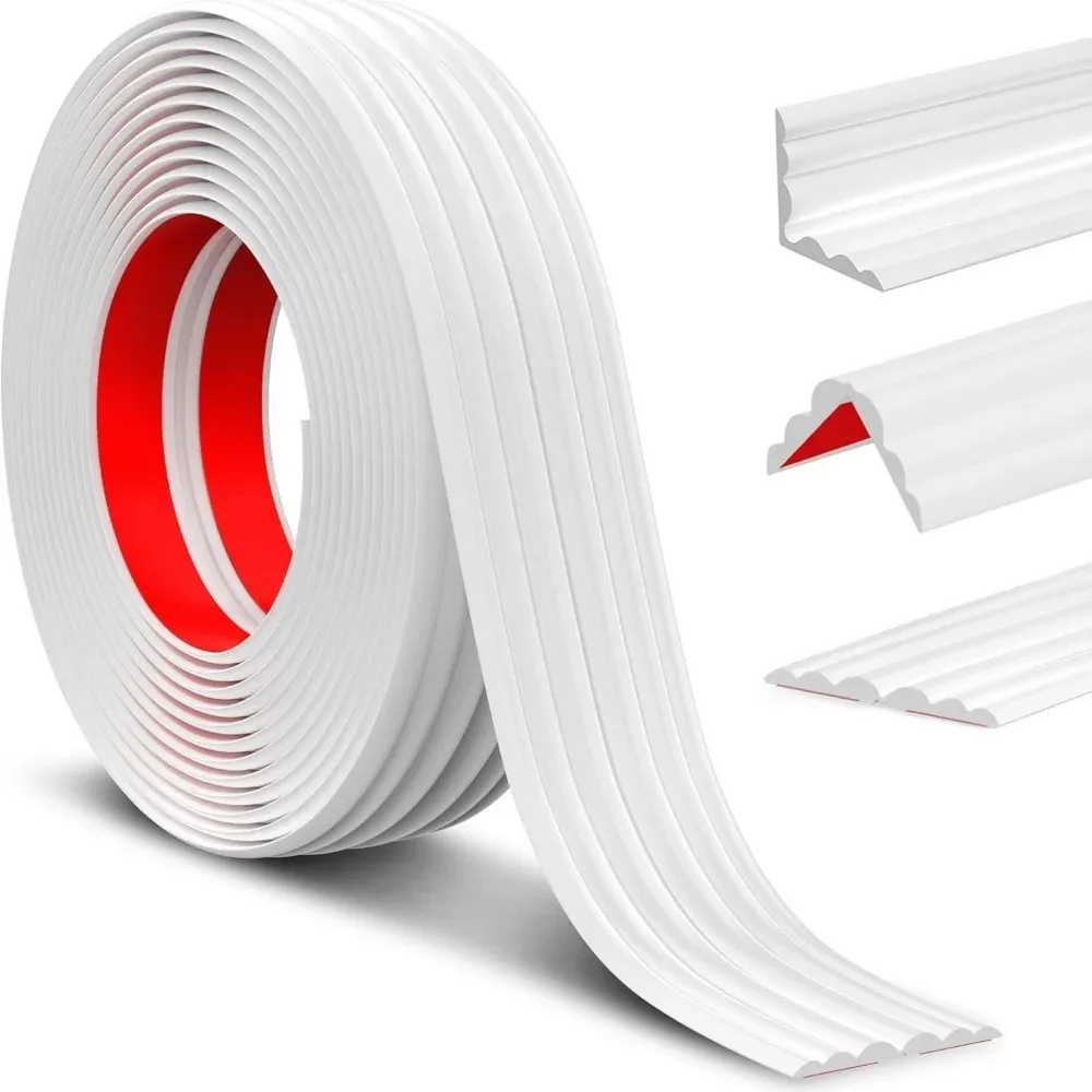 1 шт. 1/2 м Защитный уголок для стен, самоклеящийся, гибкий, для защиты углов и краев, декоративный молдинг
1 шт. 1/2 м Защитный уголок для стен, самоклеящийся, гибкий, для защиты углов и краев, декоративный молдинг