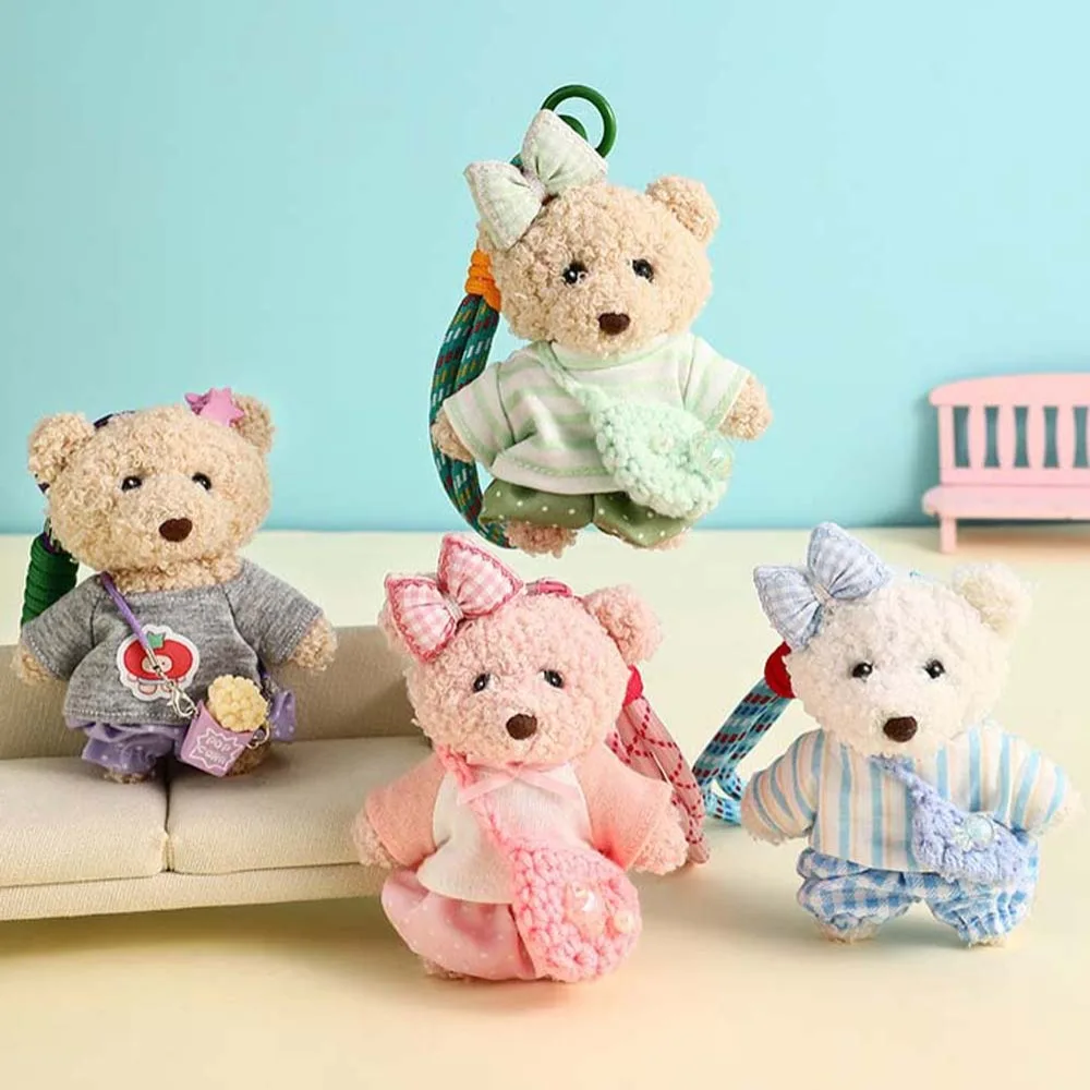 Crossbody Bag Shape Hoodie Bear Keychain Animal Bear Dress Up Plush Bear Key Ring Doll Clothing Hanging Rope
Crossbody Bag Shape Hoodie Bear Keychain Animal Bear Dress Up Plush Bear Key Ring Doll Clothing Hanging Rope