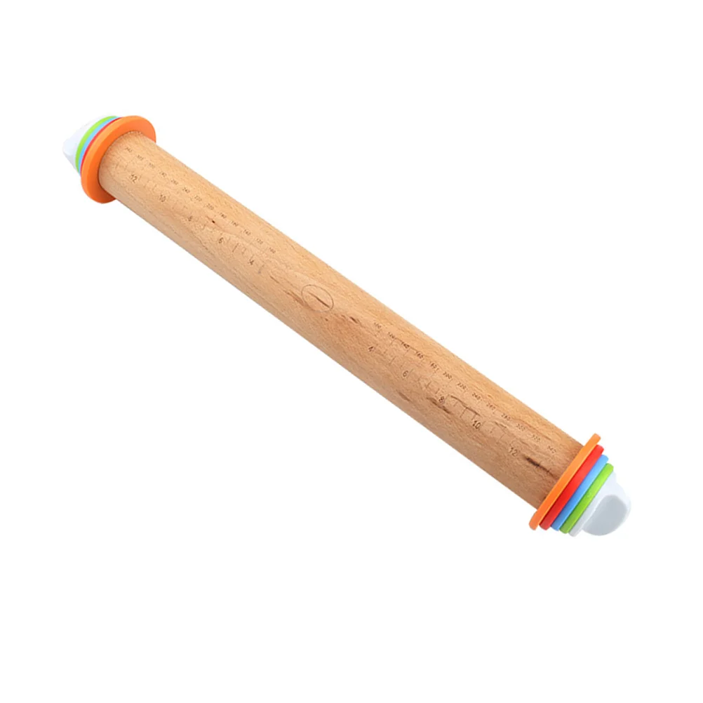 Rolling Pin with Scale Thickness Adjustable Non-stick Roller Rolling Stick Kitchen Tool rolling sticks for baking
Rolling Pin with Scale Thickness Adjustable Non-stick Roller Rolling Stick Kitchen Tool rolling sticks for baking