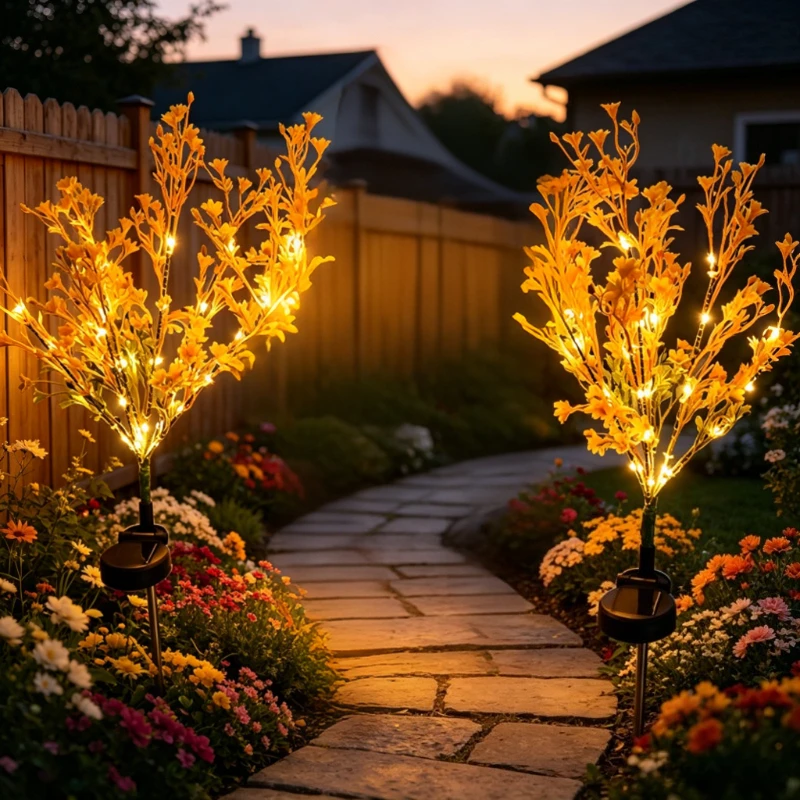 Solar Rapeseed Flower Stake Lights, Waterproof Outdoor Plug‑in Lamp for Garden Courtyard Lawn Path Balcony Party Decoration
Solar Rapeseed Flower Stake Lights, Waterproof Outdoor Plug‑in Lamp for Garden Courtyard Lawn Path Balcony Party Decoration