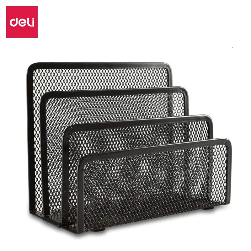 3-Layer Black Metal Iron Mesh Notebook Stand Rack Desk Organizer for Papers Magazines Documents Books - Mesh Holder for Office
3-Layer Black Metal Iron Mesh Notebook Stand Rack Desk Organizer for Papers Magazines Documents Books - Mesh Holder for Office