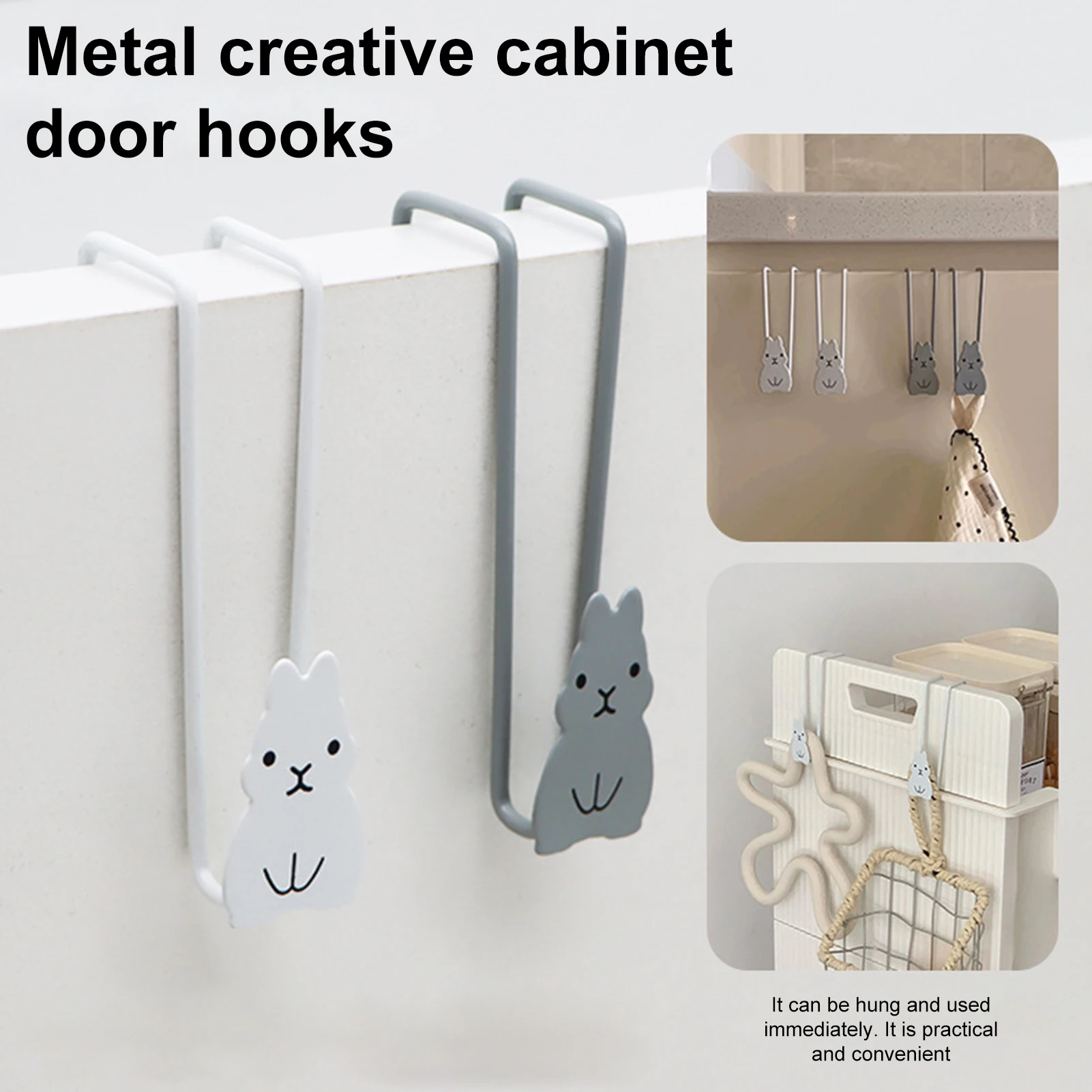 Multi-functional Over-The-Door Hook Heavy Duty Metal Rabbit Hanging Hook Kitchen Bathroom Towel Clothes Umbrella Bag Door Back H
Multi-functional Over-The-Door Hook Heavy Duty Metal Rabbit Hanging Hook Kitchen Bathroom Towel Clothes Umbrella Bag Door Back H