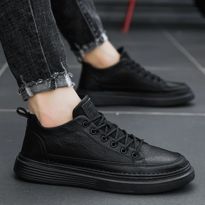 Men's Fashion Casual Sports Shoes Fleece Lined Cotton Added Outdoor Autumn Winter New Style Trendy Slip-On round Toe Rubber Sole
Men's Fashion Casual Sports Shoes Fleece Lined Cotton Added Outdoor Autumn Winter New Style Trendy Slip-On round Toe Rubber Sole