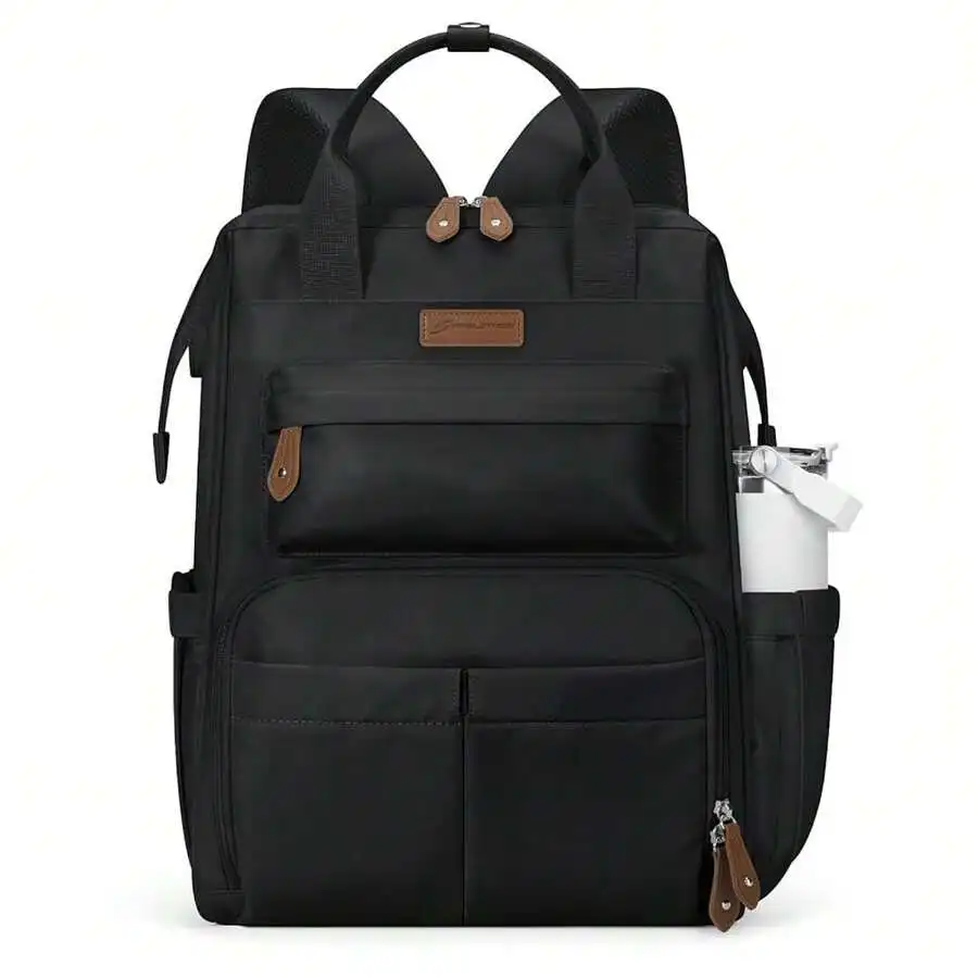 Waterproof Laptop Backpack For Travel Work College With Luggage Strap Black
Waterproof Laptop Backpack For Travel Work College With Luggage Strap Black