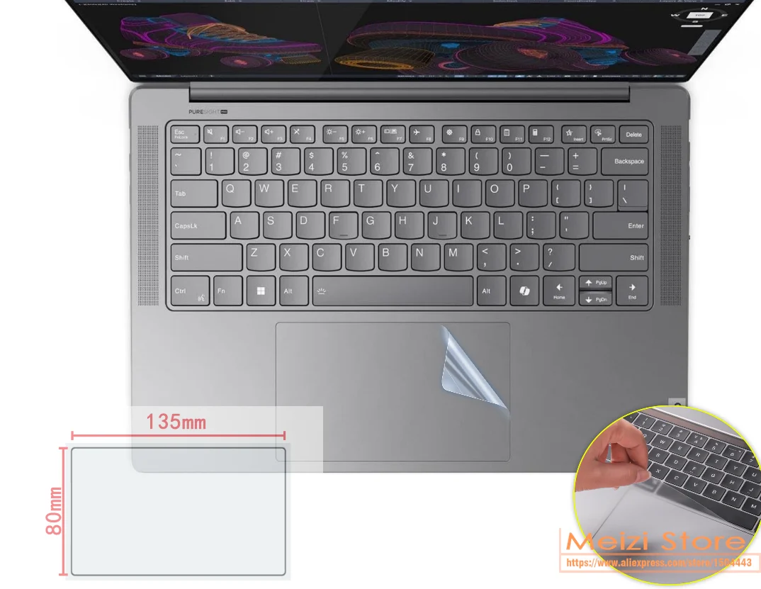 МАТОВАЯ ЗАЩИТАЯ НАКЛЕЙКА ЗАЩИТНАЯ ПЛЕНКА для Lenovo Yoga Pro 7 14AHP9 Lenovo Yoga 7 Pro (Gen 9) TRACKPAD
МАТОВАЯ ЗАЩИТАЯ НАКЛЕЙКА ЗАЩИТНАЯ ПЛЕНКА для Lenovo Yoga Pro 7 14AHP9 Lenovo Yoga 7 Pro (Gen 9) TRACKPAD