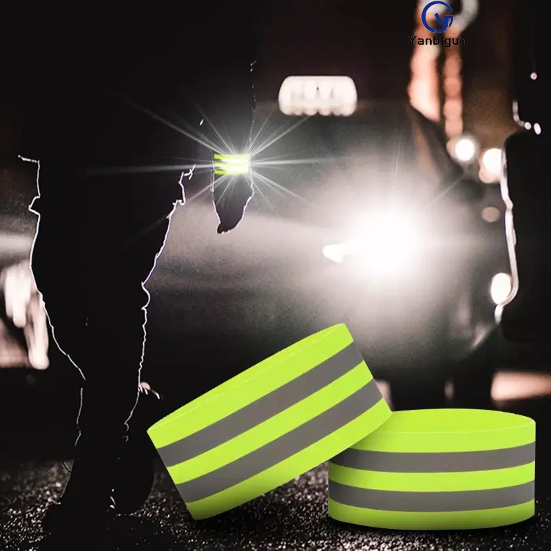 Visibility Reflective Arm Bands - Durable Nylon Safety Belts with Enhanced Visibility for Night Riding, Running, Walking
Visibility Reflective Arm Bands - Durable Nylon Safety Belts with Enhanced Visibility for Night Riding, Running, Walking