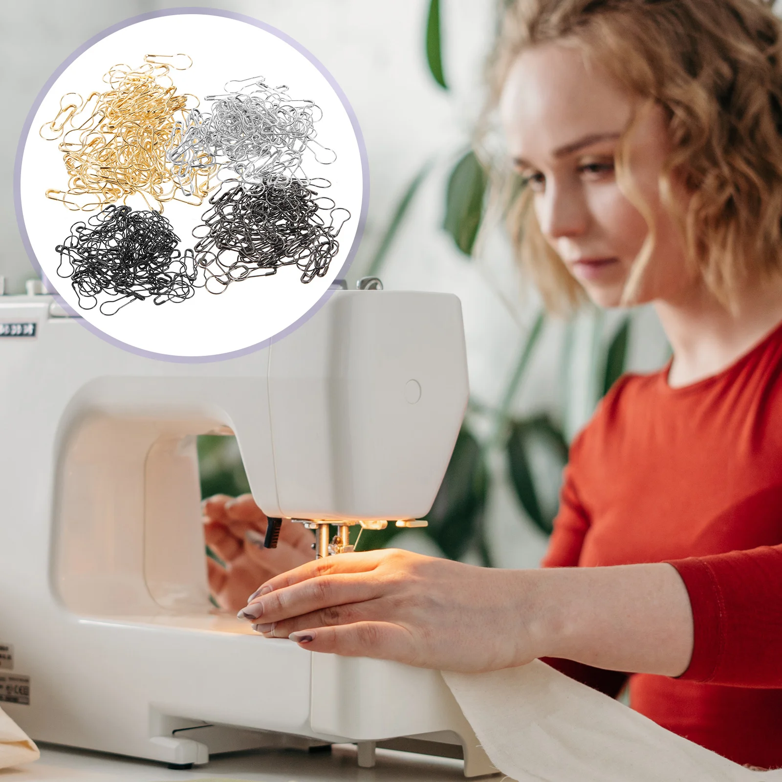 400Pcs Metal Gourd Safety Pin Multi-Function Mini Small Brooch for DIY Crafts Clothes Sewing Fixing Quilting Projects
400Pcs Metal Gourd Safety Pin Multi-Function Mini Small Brooch for DIY Crafts Clothes Sewing Fixing Quilting Projects