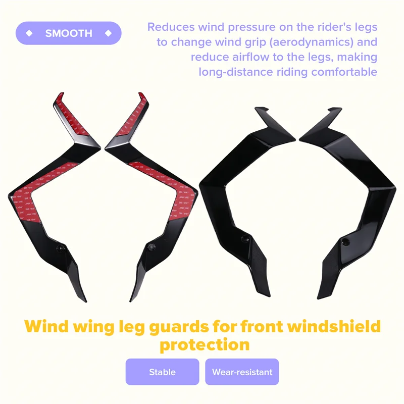 Durable For Honda XADV 750 2025 Motorcycle Air Deflectors Leg Fairing Wind Deflector Side Windshield Accessories X-ADV 750 Black
Durable For Honda XADV 750 2025 Motorcycle Air Deflectors Leg Fairing Wind Deflector Side Windshield Accessories X-ADV 750 Black