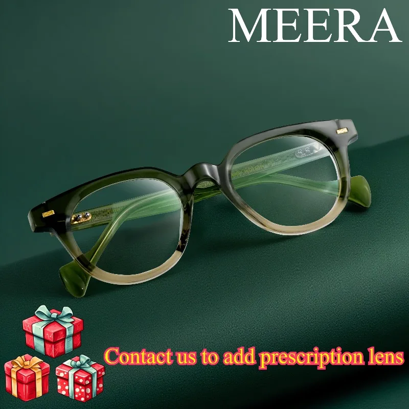 High Quality Round Acetate Optical Eyeglasses Frame Unisex Men Women Classic Green GM Glasses Frame Anti-blue Light Prescription
High Quality Round Acetate Optical Eyeglasses Frame Unisex Men Women Classic Green GM Glasses Frame Anti-blue Light Prescription