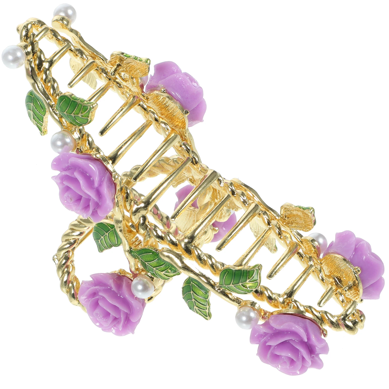 Purple Rose Hairpin Clips Large Size Thick Hair Claw Accessories Strong Grip Long Hair Clamps Jaw Clips Women Practical Everyday
Purple Rose Hairpin Clips Large Size Thick Hair Claw Accessories Strong Grip Long Hair Clamps Jaw Clips Women Practical Everyday