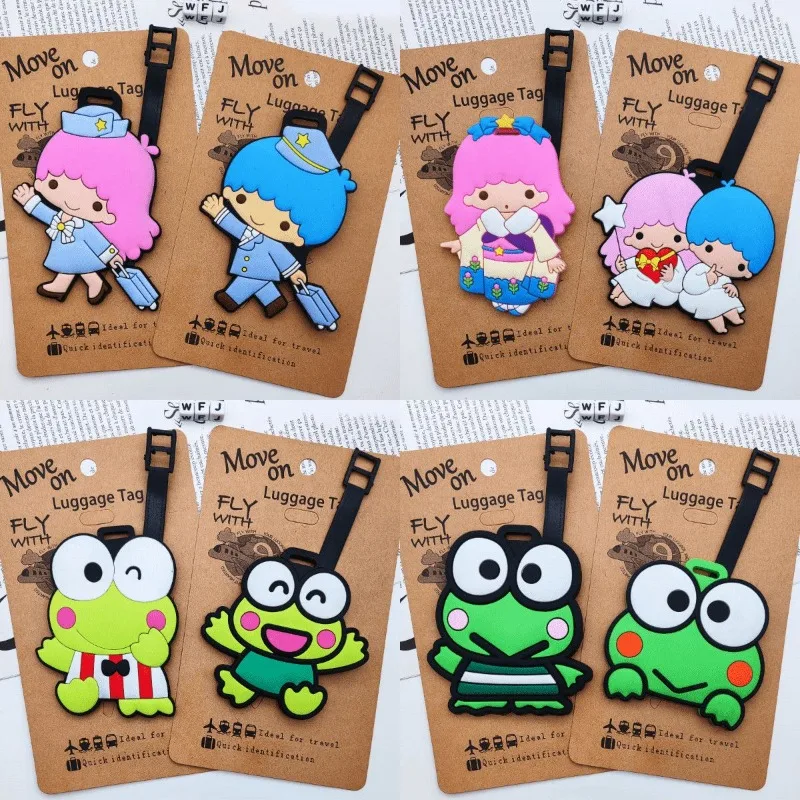 Cartoon Animated Big-eyed Frog Gemini Luggage Tag Travel Luggage Tag Suitcase ID Address Holder Baggage Check-in Portable Ticket
Cartoon Animated Big-eyed Frog Gemini Luggage Tag Travel Luggage Tag Suitcase ID Address Holder Baggage Check-in Portable Ticket