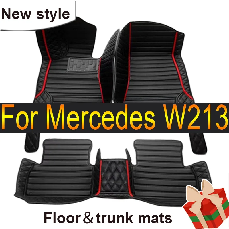 Автомобильные коврики для Mercedes W213 2017-2020, Прямая поставка, аксессуары для салона автомобиля, кожаные коврики, коврики, подкладки для ног
Автомобильные коврики для Mercedes W213 2017-2020, Прямая поставка, аксессуары для салона автомобиля, кожаные коврики, коврики, подкладки для ног