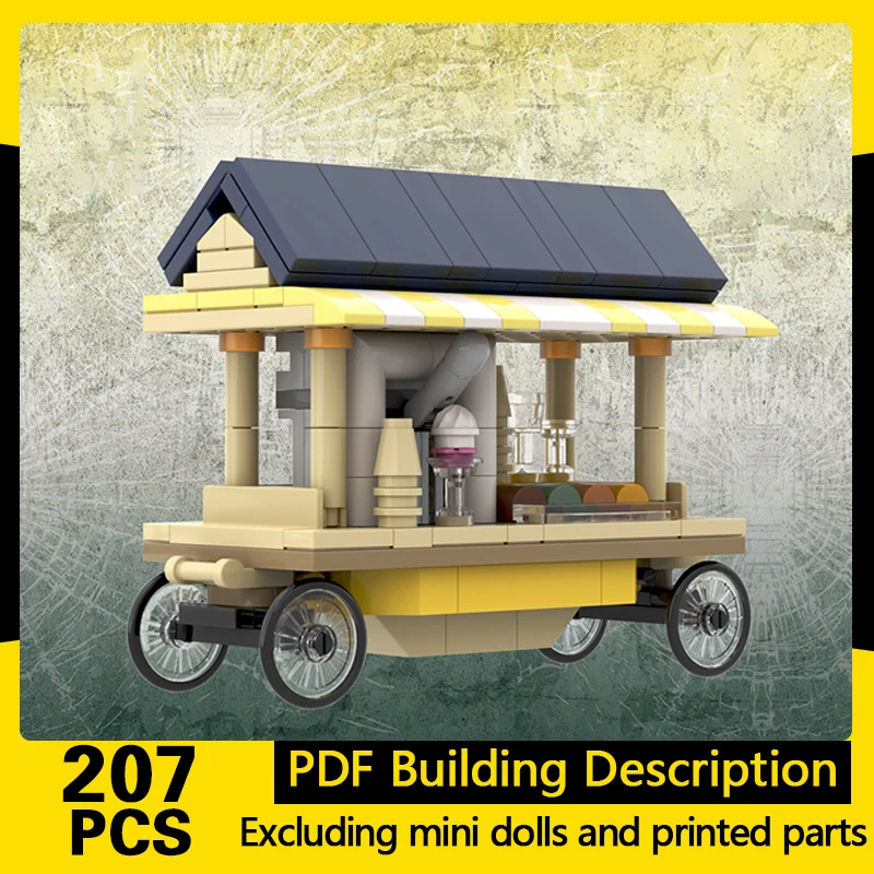 Magical Movie Model MOC Building Bricks Alley Ice Cream Cart Modular Technology Gifts Holiday Assemble Children Toys Suit
Magical Movie Model MOC Building Bricks Alley Ice Cream Cart Modular Technology Gifts Holiday Assemble Children Toys Suit