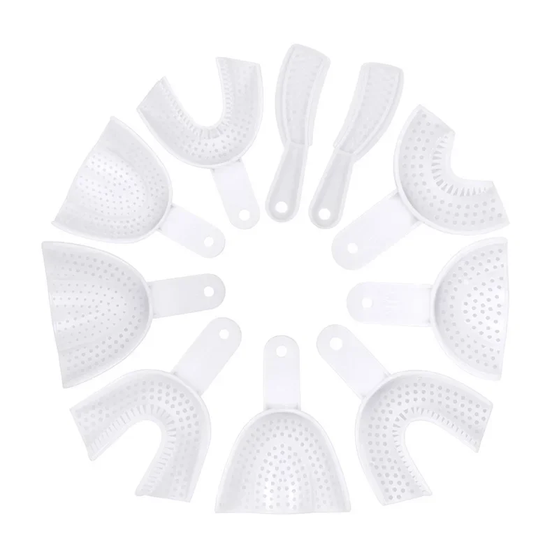 2 шт./компл. одноразовый пластиковый лоток для оттисков зубов, пластиковый лоток для оттисков зубов, держатель для зубов, инструменты для ухода за полостью рта
2 шт./компл. одноразовый пластиковый лоток для оттисков зубов, пластиковый лоток для оттисков зубов, держатель для зубов, инструменты для ухода за полостью рта