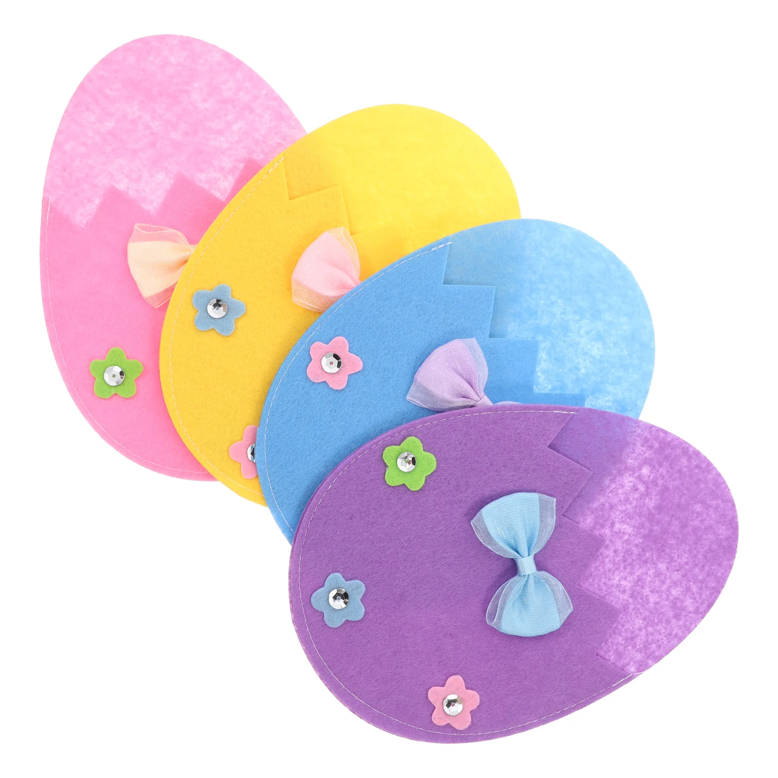 4 Pcs Easter Egg Cutlery Bag Holder Tableware Covers Cartoon Felt Cloth Utensil Pouch Dining Decor
4 Pcs Easter Egg Cutlery Bag Holder Tableware Covers Cartoon Felt Cloth Utensil Pouch Dining Decor