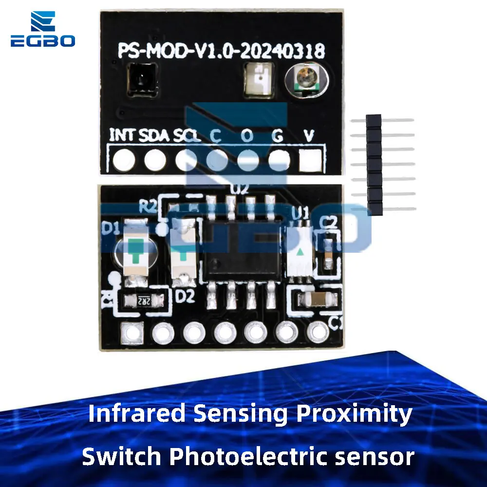 EGBO Infrared Sensing Proximity Switch Photoelectric Sensor Automatic Hand Dryer Faucet Sensing Module
EGBO Infrared Sensing Proximity Switch Photoelectric Sensor Automatic Hand Dryer Faucet Sensing Module