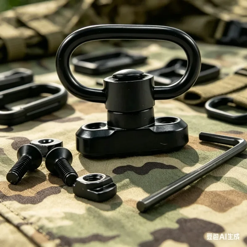 MLOK QD Sling Swivel Mount Metal Floating Cup Loop Universal Bracket for Outdoor Single Double Point Sling Accessories
MLOK QD Sling Swivel Mount Metal Floating Cup Loop Universal Bracket for Outdoor Single Double Point Sling Accessories
