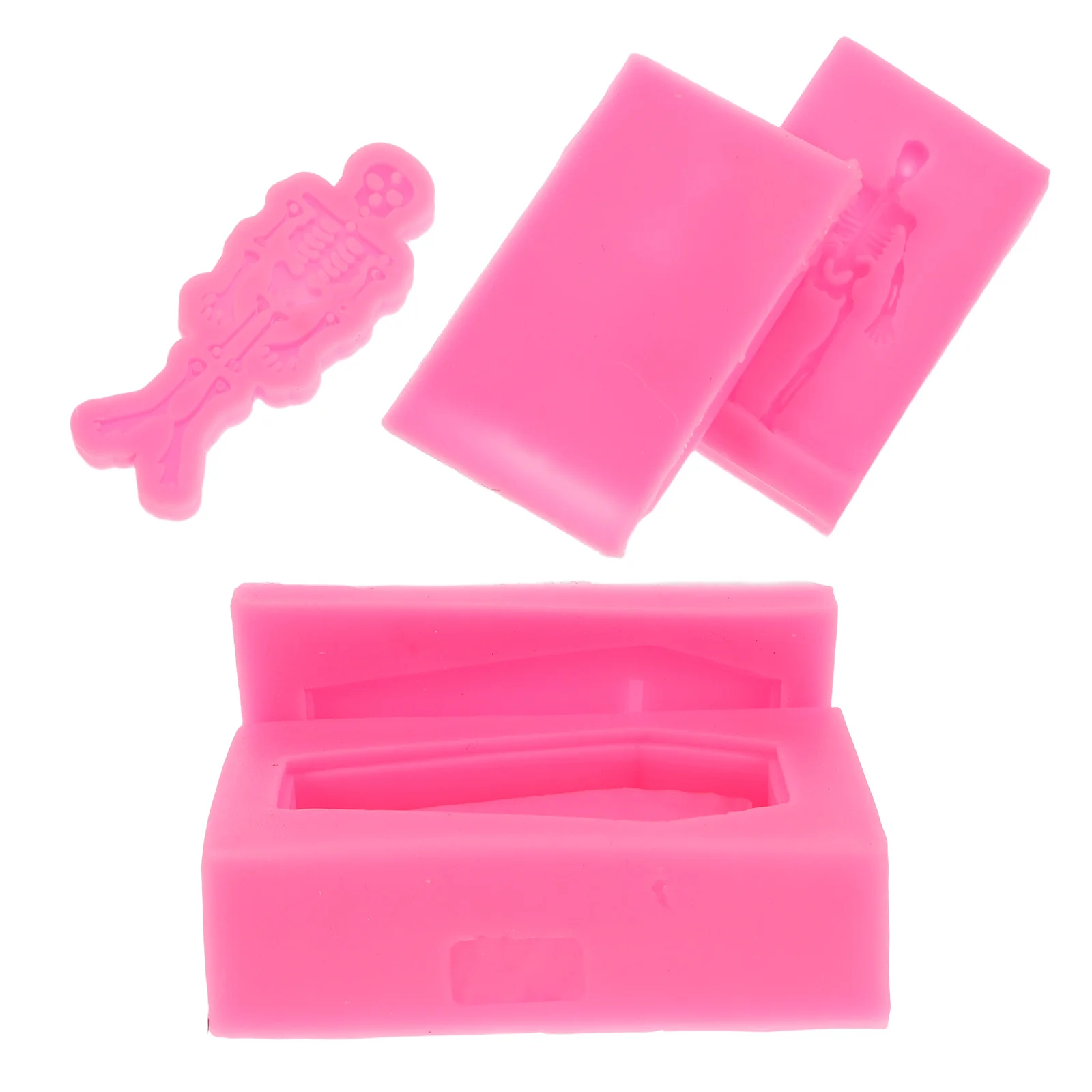 3 Pcs Bone Assembly Mold Halloween Theme Molds 3d Coffin Cake Decorating Epoxy Resin Ornament Clay
3 Pcs Bone Assembly Mold Halloween Theme Molds 3d Coffin Cake Decorating Epoxy Resin Ornament Clay