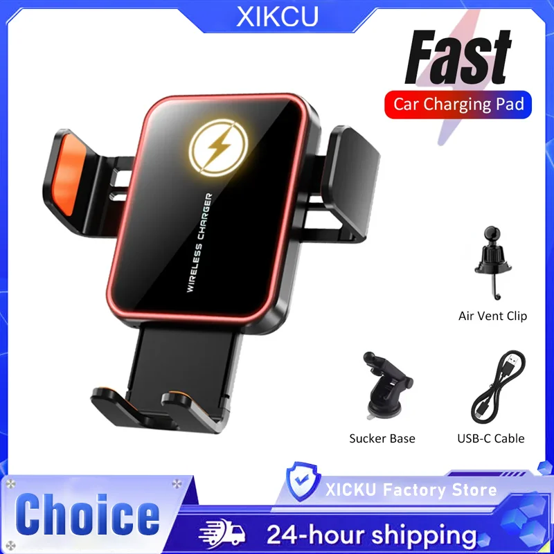 Мини-автоматическое открытое зарядное беспроводное автомобильное зарядное устройство, 10 светодиодных фонарей, подставка для iPhone 17, 16, 15, 14, 12, станция быстрой зарядки Samsung Xiaomi
Мини-автоматическое открытое зарядное беспроводное автомобильное зарядное устройство, 10 светодиодных фонарей, подставка для iPhone 17, 16, 15, 14, 12, станция быстрой зарядки Samsung Xiaomi