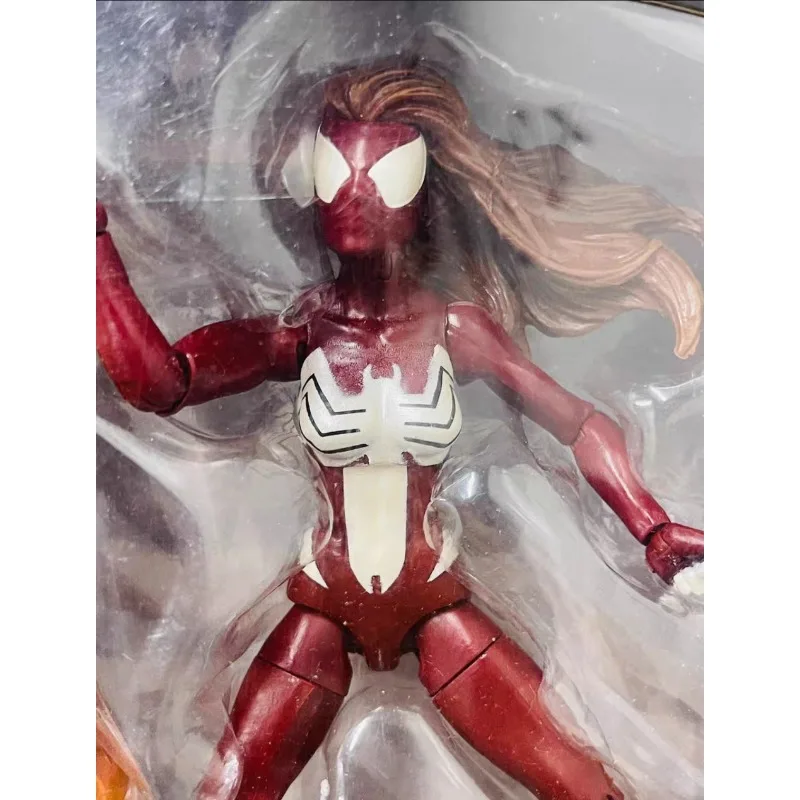 Original Marvel Legends Series SPIDER-MAN SPIDER-WOMAN Action Figure Model Gift Toys
Original Marvel Legends Series SPIDER-MAN SPIDER-WOMAN Action Figure Model Gift Toys