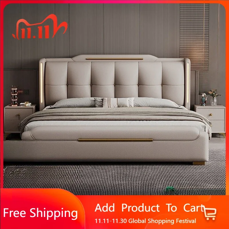 Modern Bedroom Bed Full Massage Headboards European Capsule Bed Storage Multifunctional Cama Solteiro Lounge Suite Furniture
Modern Bedroom Bed Full Massage Headboards European Capsule Bed Storage Multifunctional Cama Solteiro Lounge Suite Furniture
