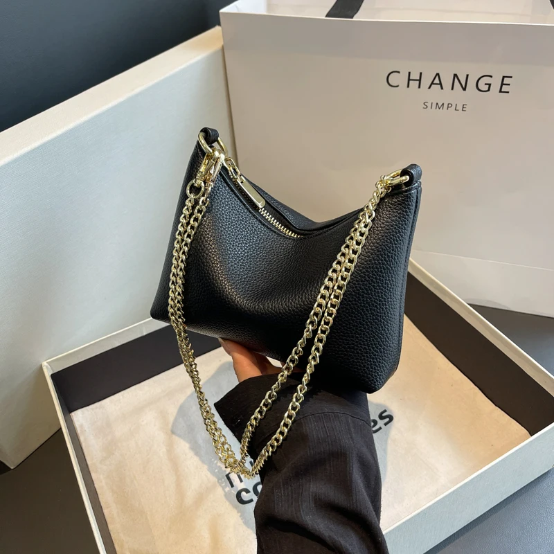 Fashion Chains Shoulder Bags For Women FLAP Casual Crossbody Bags For Women Pu Leather Solid Color Simple Handbags Women'S Bag
Fashion Chains Shoulder Bags For Women FLAP Casual Crossbody Bags For Women Pu Leather Solid Color Simple Handbags Women'S Bag