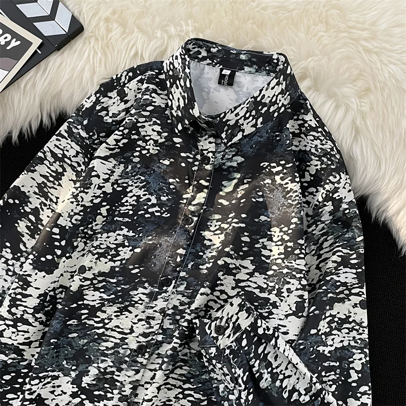 Vintage Print Elegant Shirts for Men Spring and Summer Breathable Blouse Vintage Drape Shirts Man Korean Style 2024 Q35
Vintage Print Elegant Shirts for Men Spring and Summer Breathable Blouse Vintage Drape Shirts Man Korean Style 2024 Q35