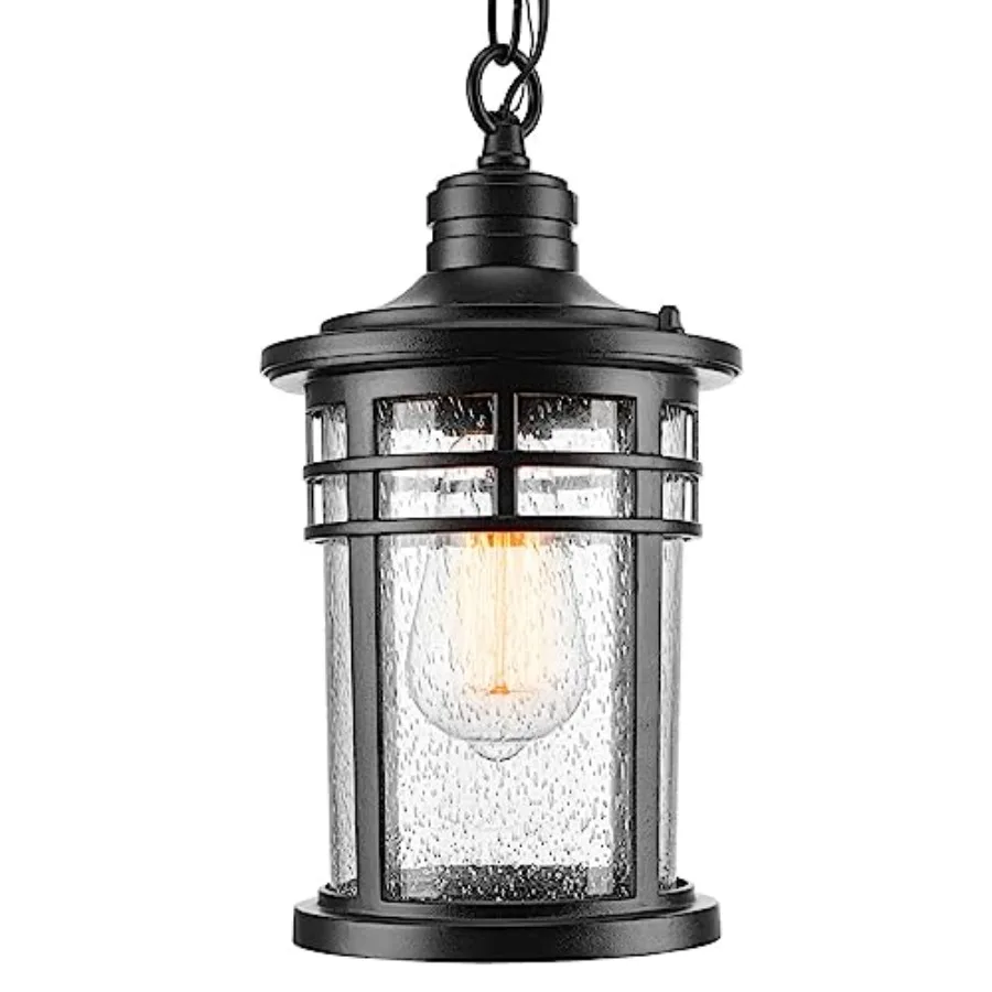 Outdoor Pendant Lights for Porch Outdoor Chandelier Hanging Porch Lights Ceiling Mount Aluminum with Seeded Glass for Front Por
Outdoor Pendant Lights for Porch Outdoor Chandelier Hanging Porch Lights Ceiling Mount Aluminum with Seeded Glass for Front Por