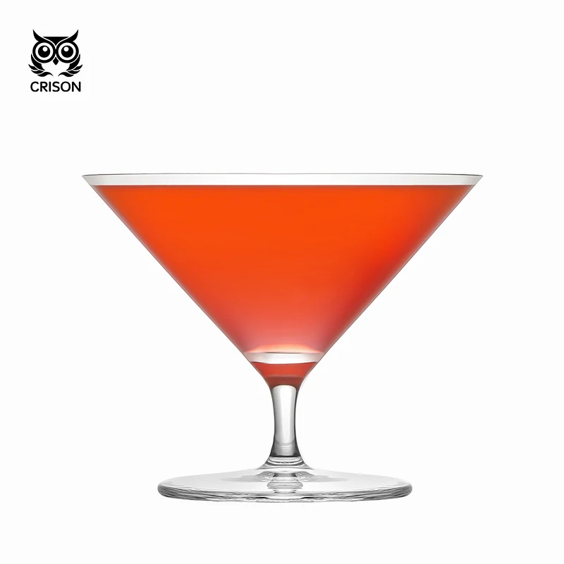 CRISON DWF05 Short Footed Crystal Cocktail Glass Japanese Style Martini Cosmopolitan Daiquiri Glass for Mixed Drinks
CRISON DWF05 Short Footed Crystal Cocktail Glass Japanese Style Martini Cosmopolitan Daiquiri Glass for Mixed Drinks