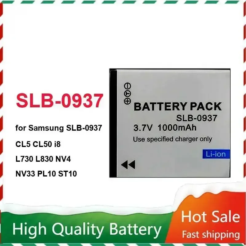 Экологически чистая батарея для фотоаппаратов Samsung SLB-0937 CL5 CL50 i8 L730 L830 NV4 NV33 PL10 ST10 1000 мАч
Экологически чистая батарея для фотоаппаратов Samsung SLB-0937 CL5 CL50 i8 L730 L830 NV4 NV33 PL10 ST10 1000 мАч