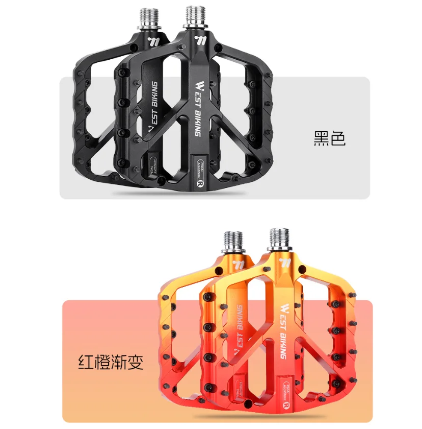 Cycling Accessory Bicycle Downhill Pedal DU Double Pieling Bearings Aluminum Pedal Anti-slip Pedal Q248
Cycling Accessory Bicycle Downhill Pedal DU Double Pieling Bearings Aluminum Pedal Anti-slip Pedal Q248