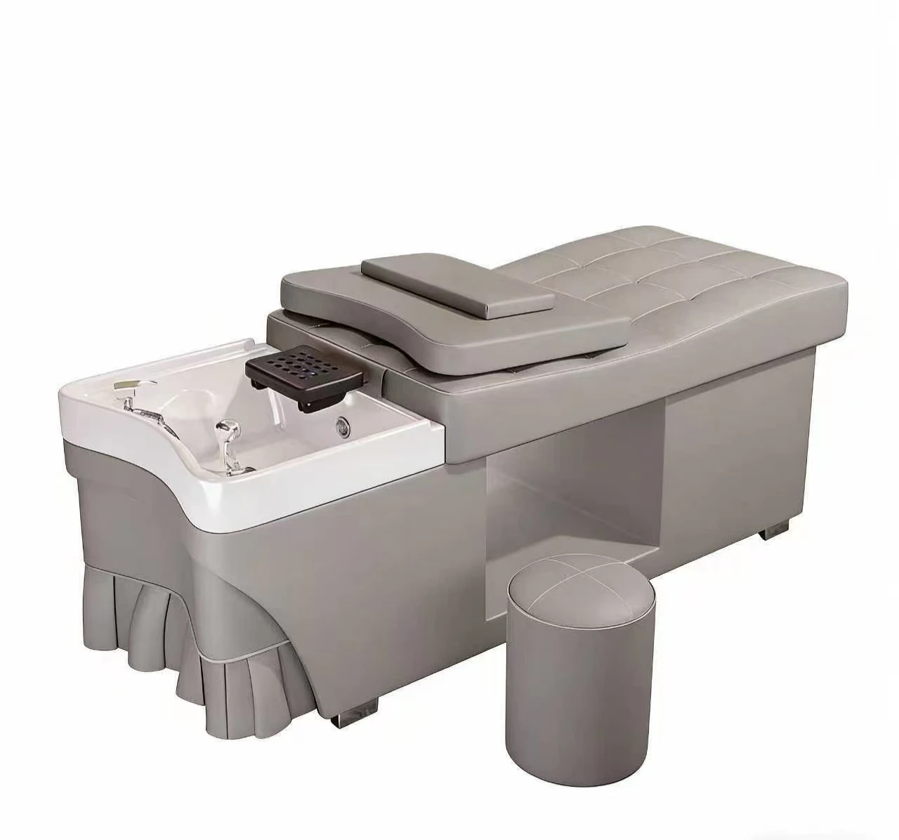 !@Curved Thai Style Hair Washing Bed, Hair Salon, Massage and Beauty Salon, Head Massage Bed, Water Circulation Fumigation
!@Curved Thai Style Hair Washing Bed, Hair Salon, Massage and Beauty Salon, Head Massage Bed, Water Circulation Fumigation