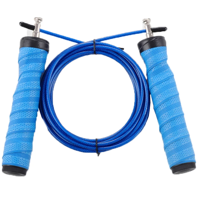 Skipping Rope Speed Weighted Jump Rope for Men Women Pro Ball Bearings Anti-Slip Handle Workout Fitness Sports Training
Skipping Rope Speed Weighted Jump Rope for Men Women Pro Ball Bearings Anti-Slip Handle Workout Fitness Sports Training
