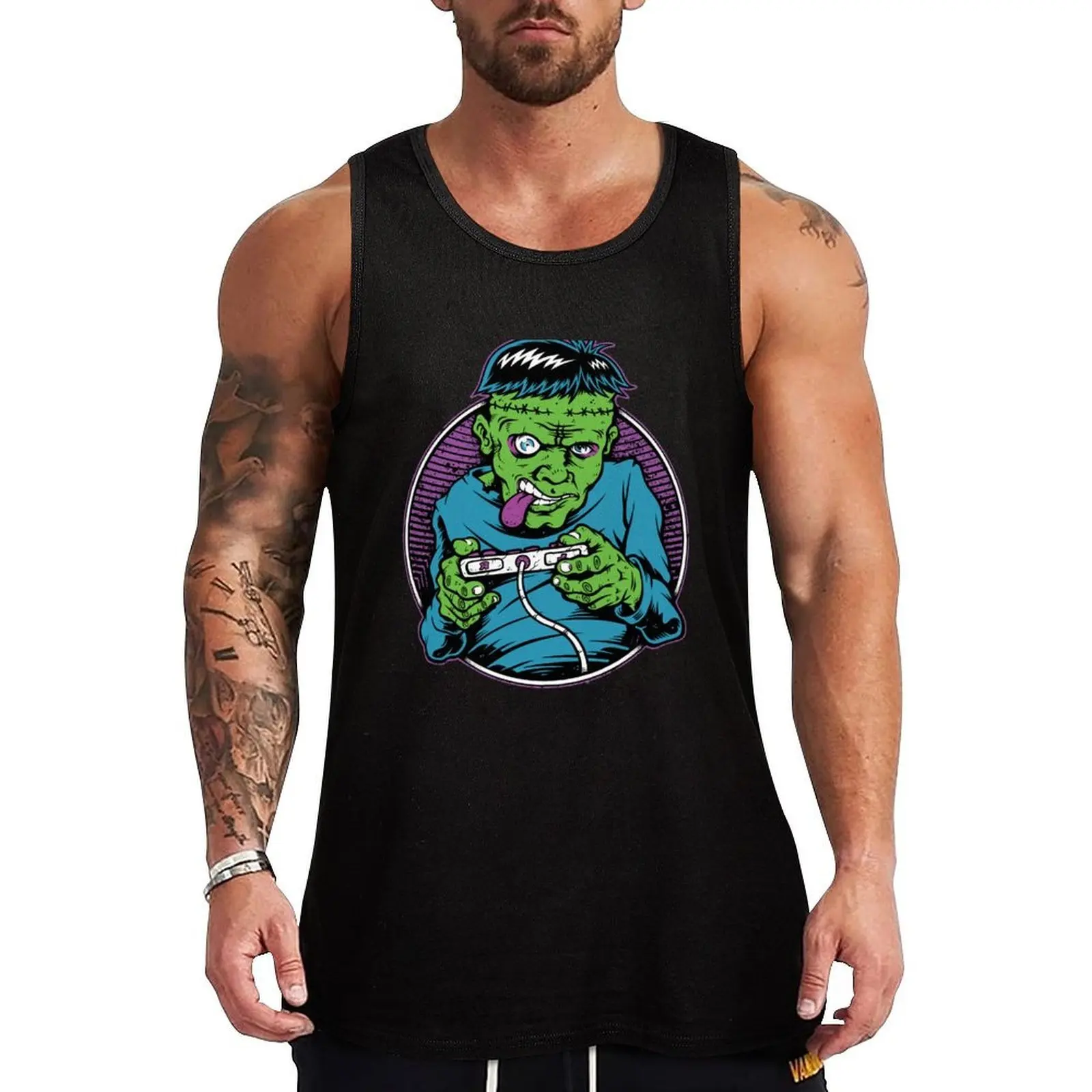 Franken Gamer Tank Top Trendy Print Tank Top Fashion Graphic Sleeveless Top
Franken Gamer Tank Top Trendy Print Tank Top Fashion Graphic Sleeveless Top