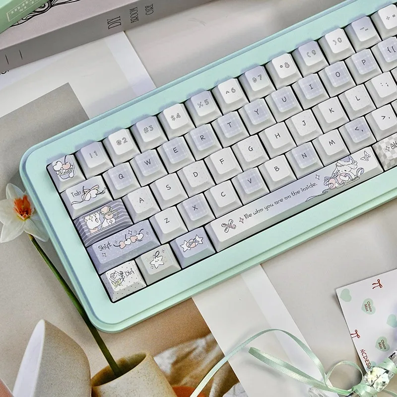 Cherry Trapped Sheep Theme Keycaps Set Customization PBT Sublimation Cherry Profile Keyboard Cap Mechanical Keyboard Accessories
Cherry Trapped Sheep Theme Keycaps Set Customization PBT Sublimation Cherry Profile Keyboard Cap Mechanical Keyboard Accessories