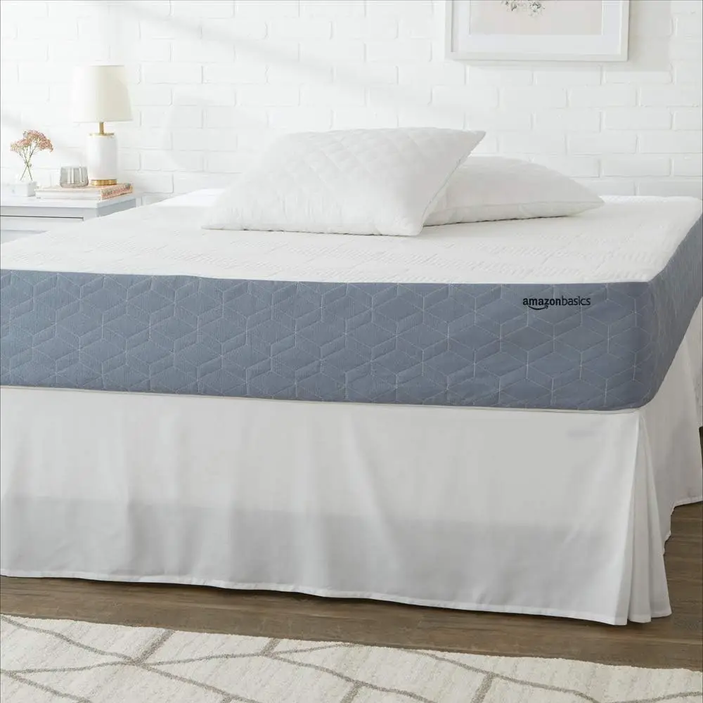 Gel Memory Foam Mattress with Cooling Technology, Medium-Firm Full Size, 75x54x10 Inches
Gel Memory Foam Mattress with Cooling Technology, Medium-Firm Full Size, 75x54x10 Inches