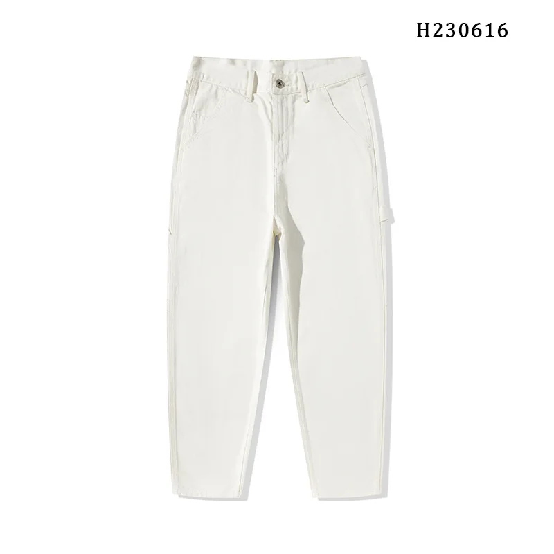 Autumn and Winter Multi Bag White Tapered Small Straight Leg Versatile Japanese Trend Simple Men's Jeans and Workwear Pants
Autumn and Winter Multi Bag White Tapered Small Straight Leg Versatile Japanese Trend Simple Men's Jeans and Workwear Pants