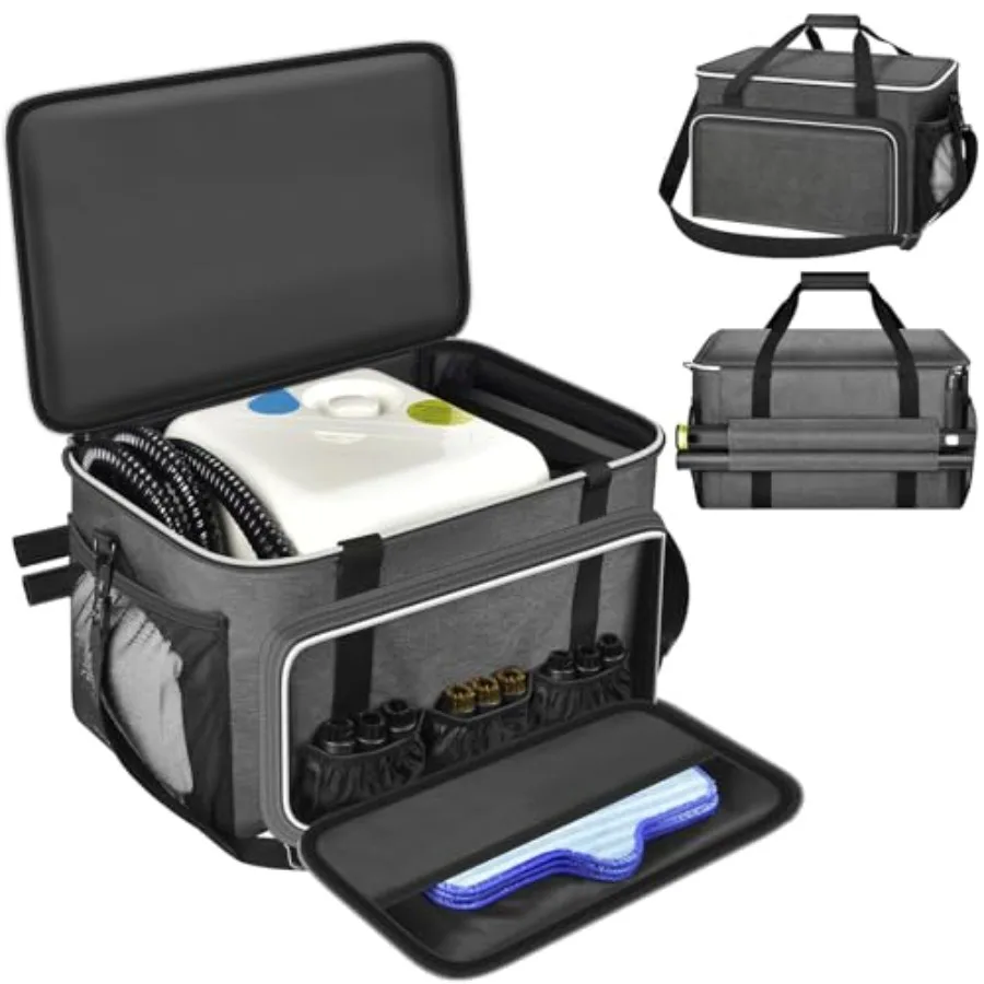 Storage Bag Compatible with Dupray Neat and Neat Plus Steam Cleaner Large Carrying Case with External Extension Pole Holder Hea
Storage Bag Compatible with Dupray Neat and Neat Plus Steam Cleaner Large Carrying Case with External Extension Pole Holder Hea