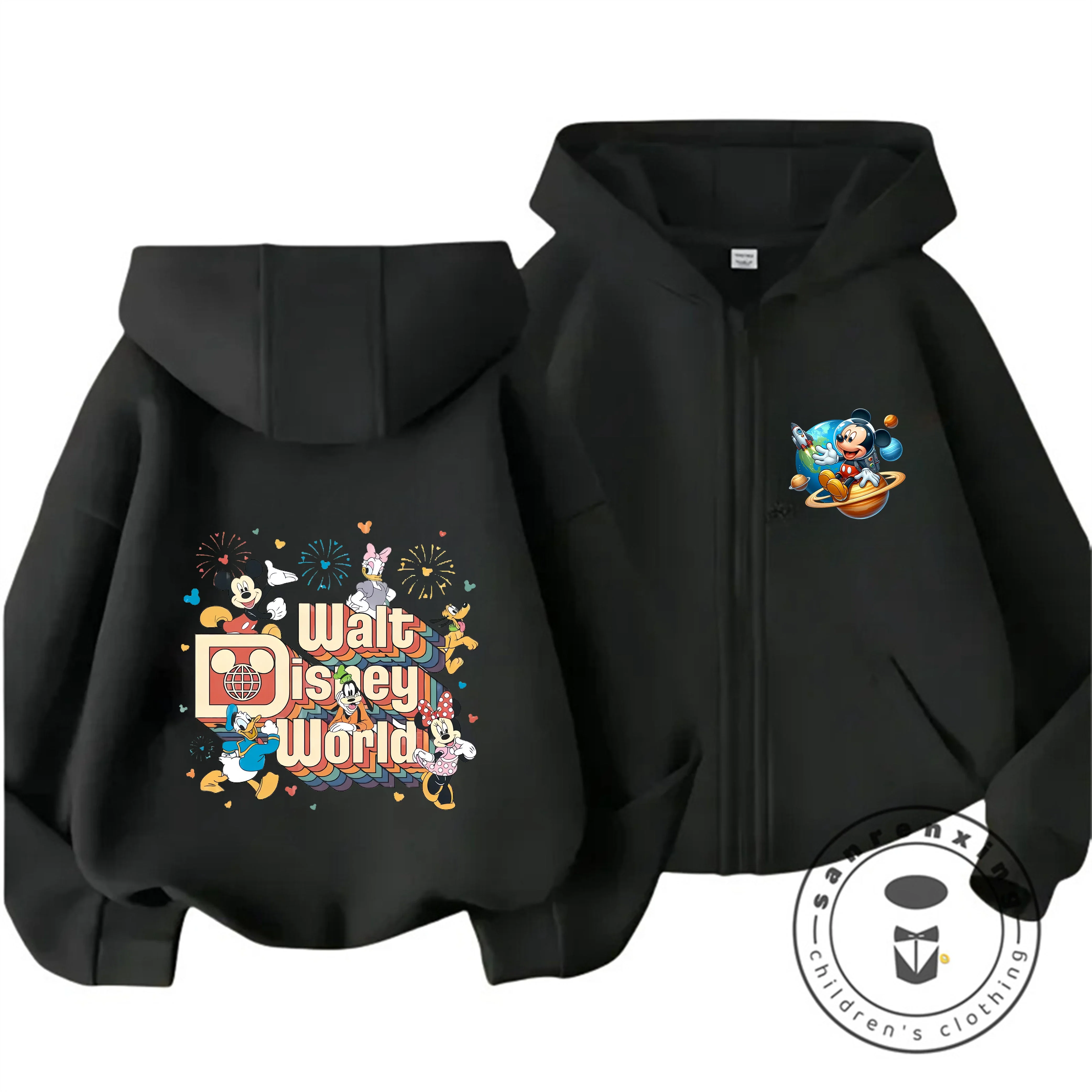 Толстовка на молнии с изображением Микки Мауса Disney для детей от 3 до 14 лет, осенне-зимняя, для мальчиков и девочек, милая, в стиле кавай, с мультяшным рисунком, теплая, повседневная, детская
Толстовка на молнии с изображением Микки Мауса Disney для детей от 3 до 14 лет, осенне-зимняя, для мальчиков и девочек, милая, в стиле кавай, с мультяшным рисунком, теплая, повседневная, детская