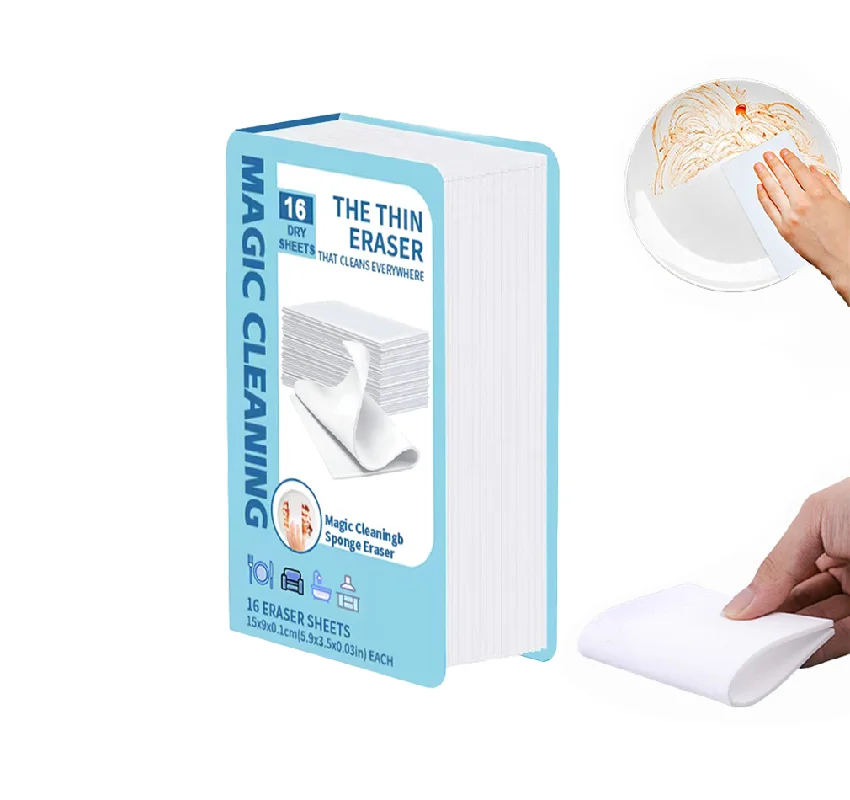 Magic Cleaning High Density Home Clean Magic Sponge Melamine Magic Nano Sponge Eraser Sheet
Magic Cleaning High Density Home Clean Magic Sponge Melamine Magic Nano Sponge Eraser Sheet