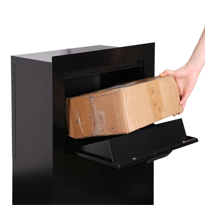 Factory direct sales custom brick outdoor parcel box galvanized steel express box with fence and wall safety lock
Factory direct sales custom brick outdoor parcel box galvanized steel express box with fence and wall safety lock