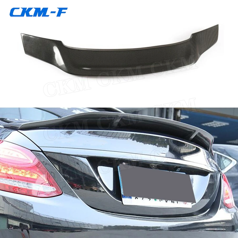 C Class Carbon Fiber Rear Spoiler Boot Duck Wings For Mercedes W205 Spoiler 4-Door Sedan C180 C200 C300 2015-2019
C Class Carbon Fiber Rear Spoiler Boot Duck Wings For Mercedes W205 Spoiler 4-Door Sedan C180 C200 C300 2015-2019